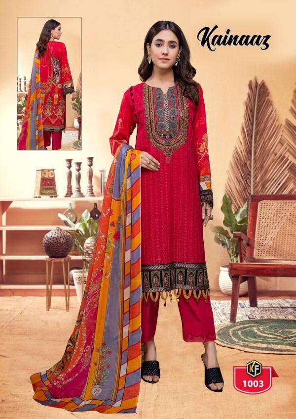 Keval Kainaaz Luxury Karachi Cotton Dress Material Collection